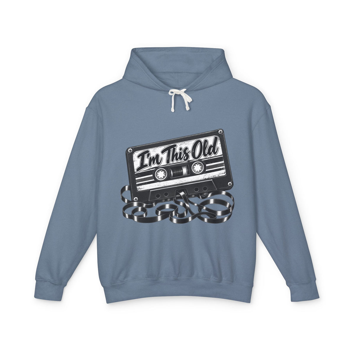 I'm This Old Retro Cassette Tape Hoodie