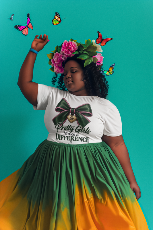 Pretty Girls Make a Difference Bow T-Shirt