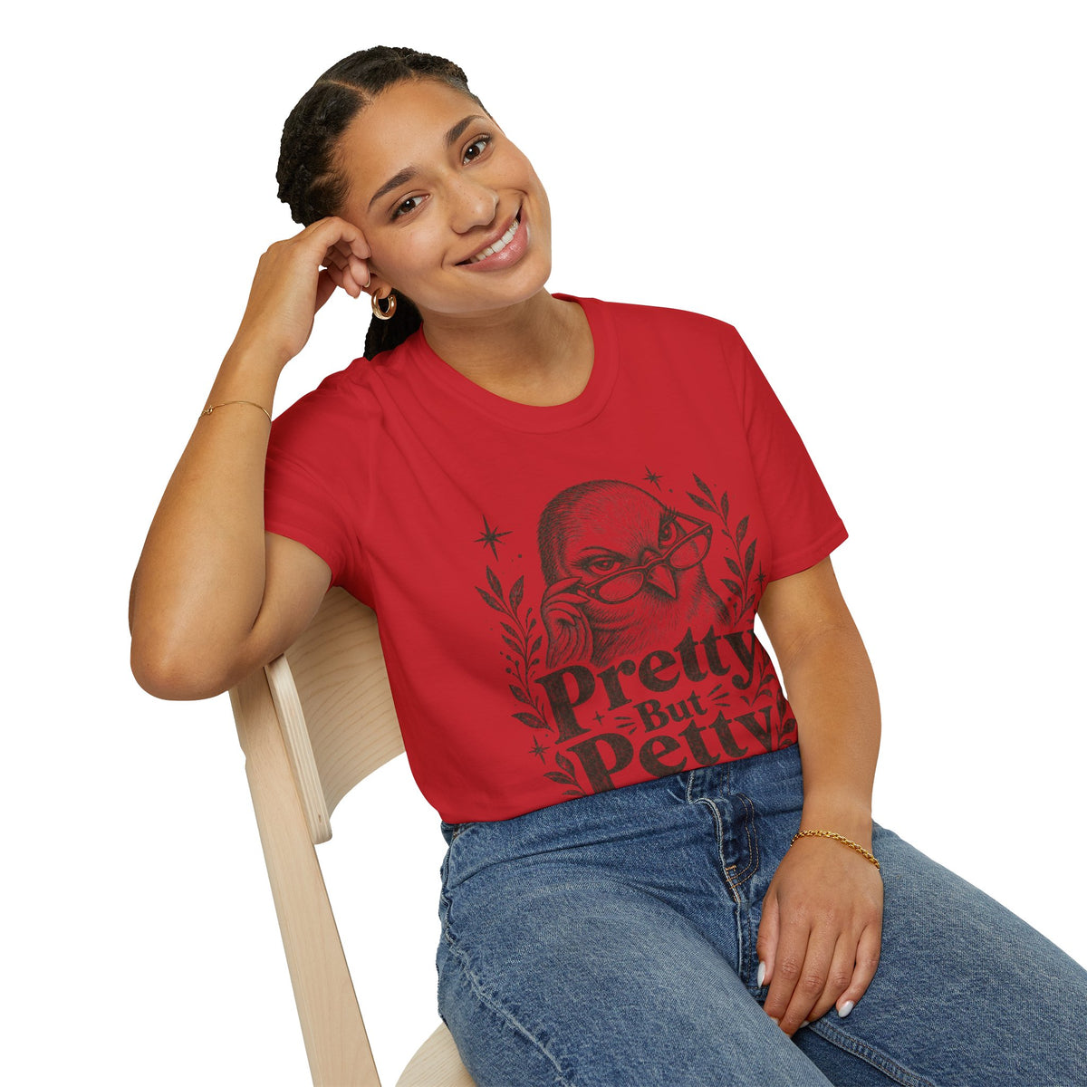 Pretty But Petty T-Shirt — Sassy Bird Graphic Tee