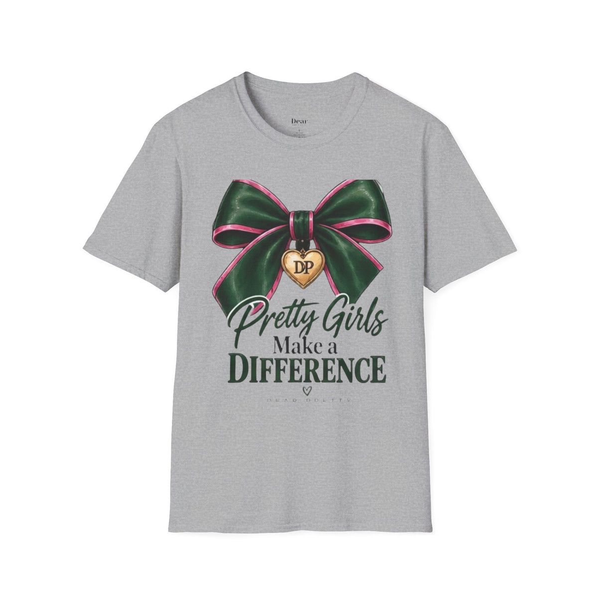 Pretty Girls Make a Difference Bow T-Shirt