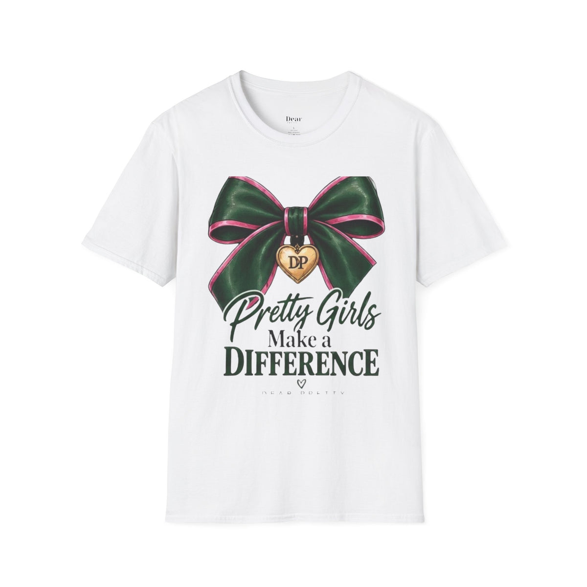 Pretty Girls Make a Difference Bow T-Shirt