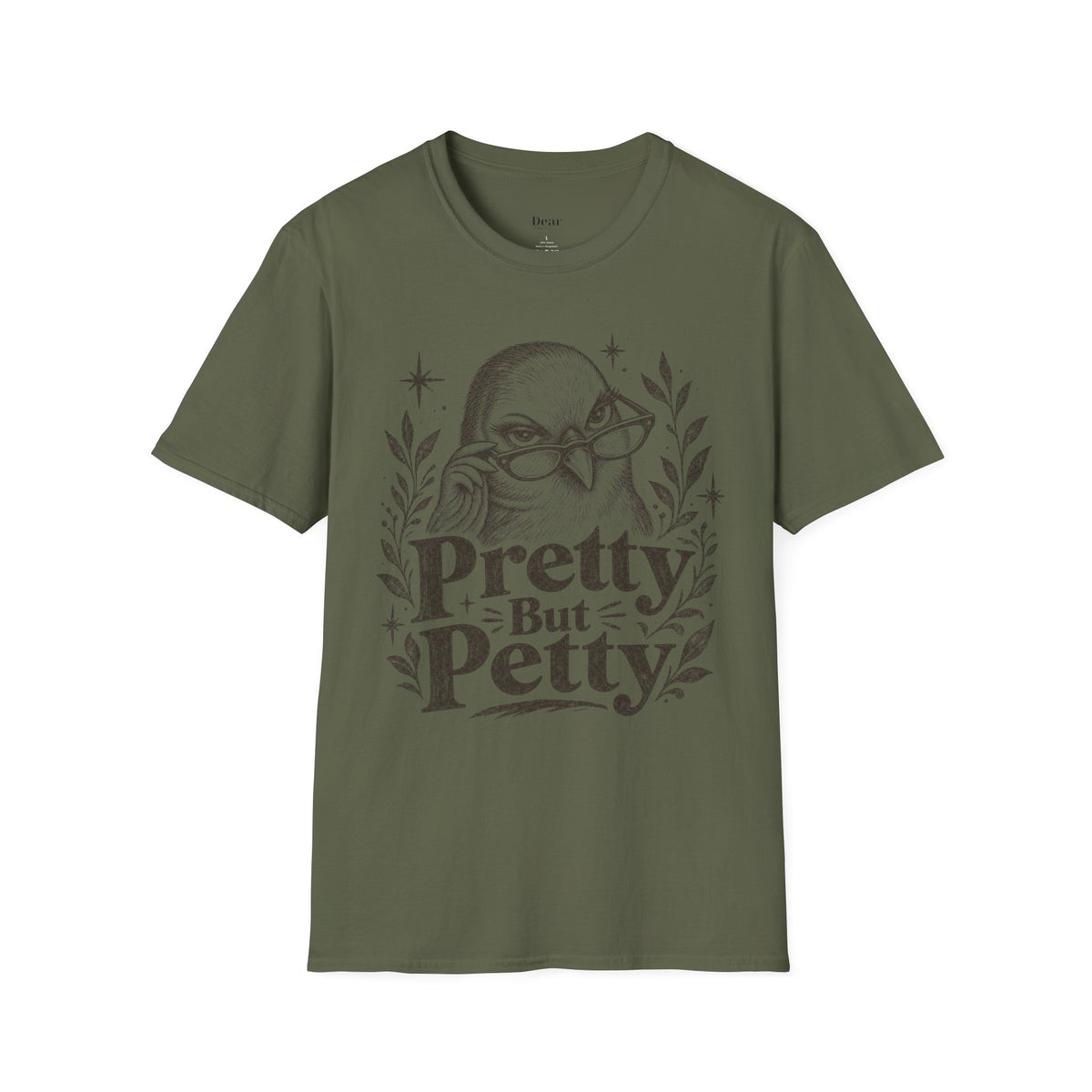 Pretty But Petty T-Shirt — Sassy Bird Graphic Tee